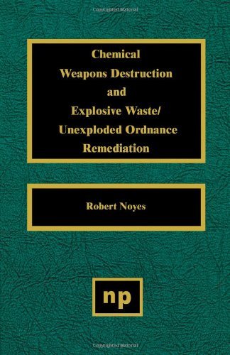 Cover for Noyes, Robert (Noyes Publications) · Chemical Weapons Destruction and Explosive Waste: Unexploded Ordinance Remediations (Gebundenes Buch) (1996)