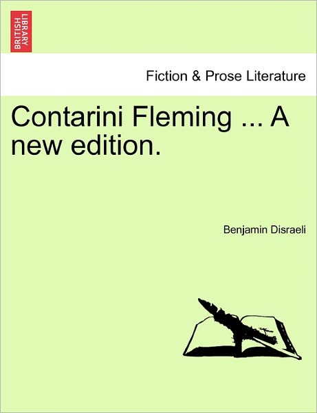 Cover for Benjamin Disraeli · Contarini Fleming ... a New Edition. (Paperback Book) (2011)