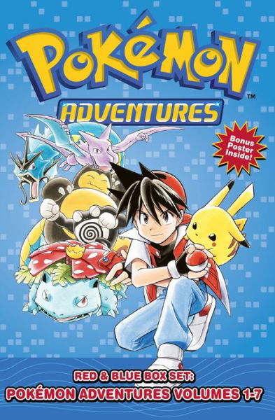 Pokemon Adventures Red & Blue Box Set (Set Includes Vols. 1-7) - Pokemon Manga Box Sets - Hidenori Kusaka - Libros - Viz Media, Subs. of Shogakukan Inc - 9781421550060 - 8 de mayo de 2014