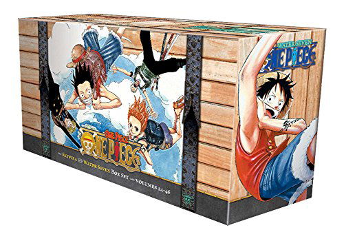 One Piece Box Set 2: Skypiea and Water Seven: Volumes 24-46 with Premium - One Piece Box Sets - Eiichiro Oda - Bøker - Viz Media, Subs. of Shogakukan Inc - 9781421576060 - 20. november 2014