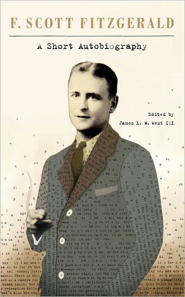 Cover for F Scott Fitzgerald · A Short Autobiography (Paperback Bog) (2011)