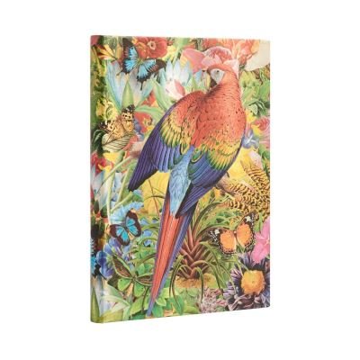 Cover for Paperblanks · Tropical Garden (Nature Montages) Midi Lined Journal - Nature Montages (Hardcover Book) (2022)