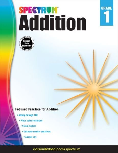 Cover for Spectrum · Addition, Grade 1 (Paperback Book) (2016)