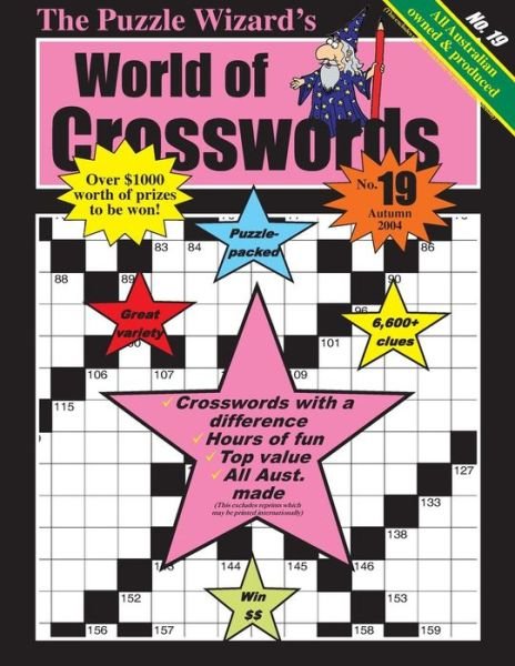 Cover for The Puzzle Wizard · World of Crosswords No. 19 (Pocketbok) (2015)
