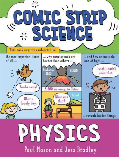 Cover for Paul Mason · Comic Strip Science: Physics: The science of forces, energy and simple machines - Comic Strip Science (Hardcover bog) (2023)