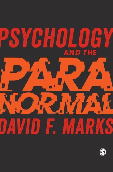 Cover for David F. Marks · Psychology and the Paranormal: Exploring Anomalous Experience (Hardcover Book) (2020)