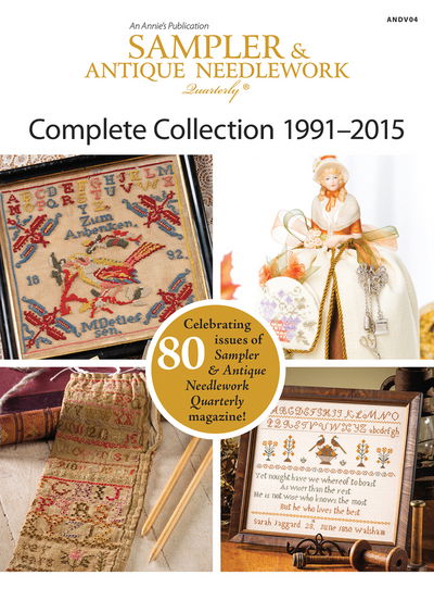 Cover for Annie'S · Sampler &amp; Antique Needlework Quarterly Collection 1991-2015 (CD) (2016)