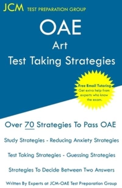 Cover for Jcm-Oae Test Preparation Group · OAE Art Test Taking Strategies (Paperback Bog) (2019)