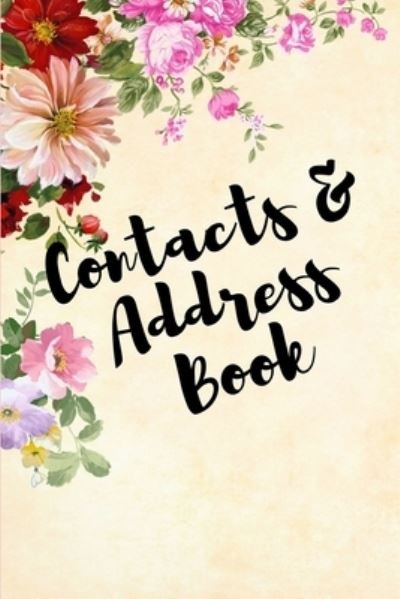 Cover for Blank Publishers · Contacts &amp; Address Book (Pocketbok) (2018)