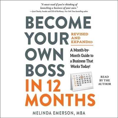 Cover for Melinda F Emerson · Become Your Own Boss in 12 Months, Revised and Expanded (CD) (2021)