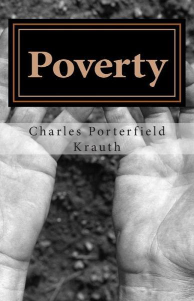 Cover for Charles P. Krauth · Poverty: Three Essays for the Season (Paperback Bog) (2012)