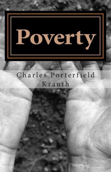 Cover for Charles P. Krauth · Poverty: Three Essays for the Season (Paperback Book) (2012)