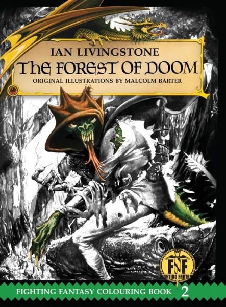 Cover for Ian Livingstone · Forest of Doom Colouring Book (Book) (2016)