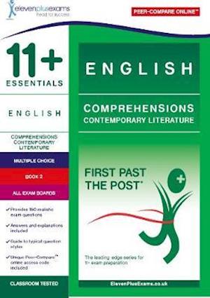 Cover for Eleven Plus Exams · 11+ English Comprehensions: Contemporary Literature Book 2 - First Past the Post (Paperback Book) (2019)