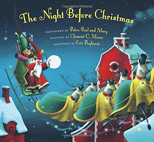 Cover for Peter, Paul and Mary · The Night Before Christmas (Innbunden bok) [Published by Charlesbridge Publishing edition] (2010)
