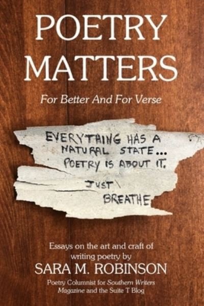 Sara M. Robinson · Poetry Matters (Book) (2022)