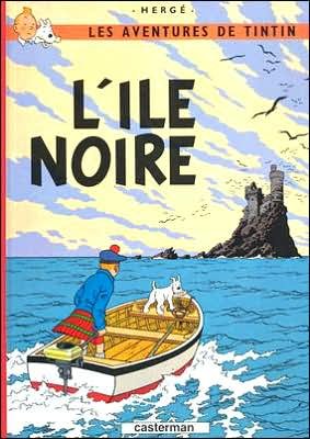 Cover for Herge · L'ile noire (Hardcover bog) [Casterman edition] (1998)