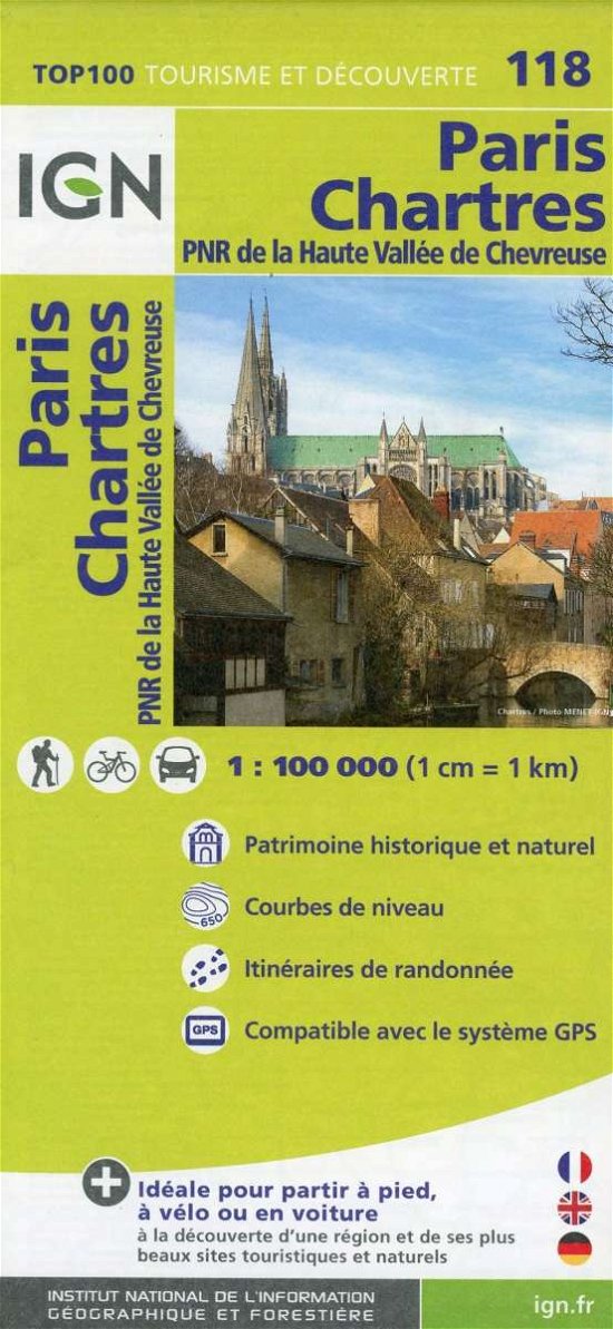 Cover for Ign · IGN TOP100: TOP100: 118 Paris - Chartres (Gebundenes Buch) (2015)