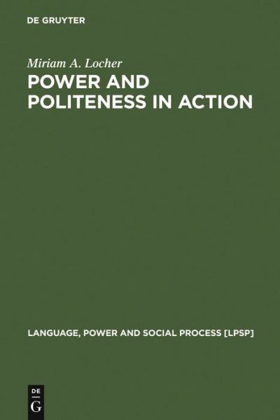 Cover for M.A. Locher · Power and Politeness (Book) [1st edition] (2004)
