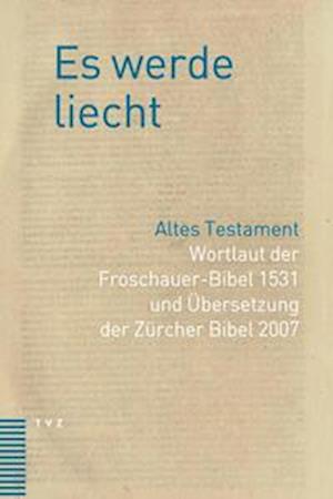 Cover for Theologischer Verlag Zurich · Es Werde Liecht (Book) (2022)