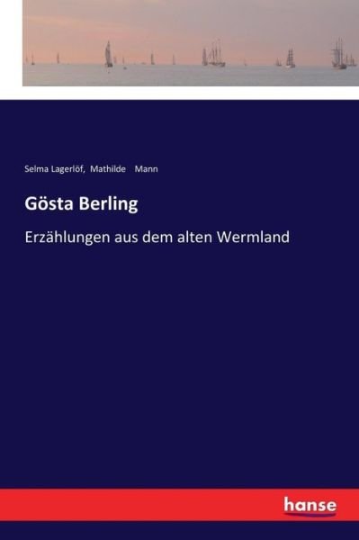Cover for Lagerlöf · Gösta Berling (Book) (2017)