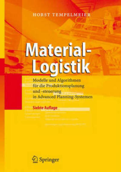 Cover for Horst Tempelmeier · Material-Logistik (Paperback Book) [7th edition] (2008)