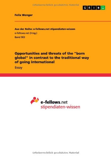 Cover for Wenger · Opportunities and threats of the (Book) [German edition] (2010)