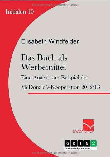 Cover for Windfelder · Das Buch als Werbemittel (Bok) [German edition] (2014)
