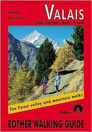 Cover for Bergverlag Rother · Valais - East*, Rother Walking Guide (Bok) (2001)