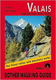 Cover for Bergverlag Rother · Valais - East*, Rother Walking Guide (Bok) (2001)