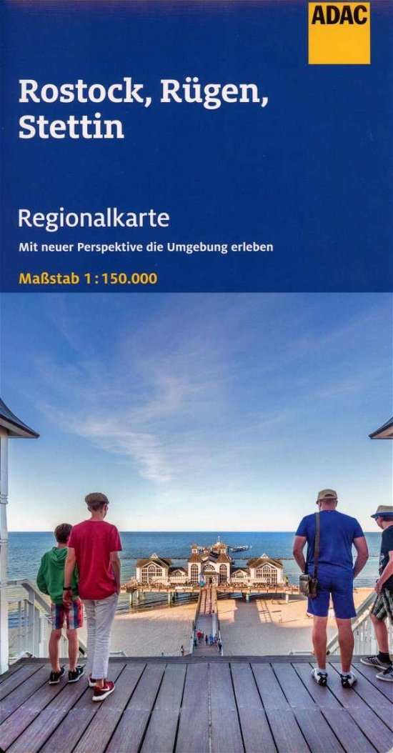 Cover for ADAC Verlag · ADAC Regionalkarte: Blatt 3: Rostock, Rügen, Stettin (Print) (2020)