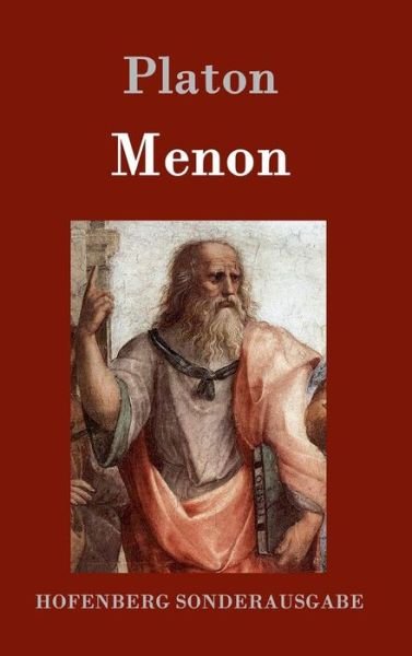 Cover for Platon · Menon (Buch) (2016)