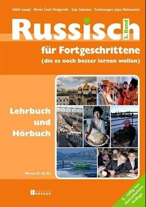 Cover for Julya Rabinowich · Russisch für Fortgeschrittene 2. Lehrbuch und Hörbuch mit Mp3-Daten (Paperback Book) (2016)