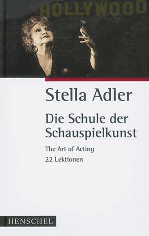 Cover for S. Adler · Schule d.Schauspielkunst (Book)