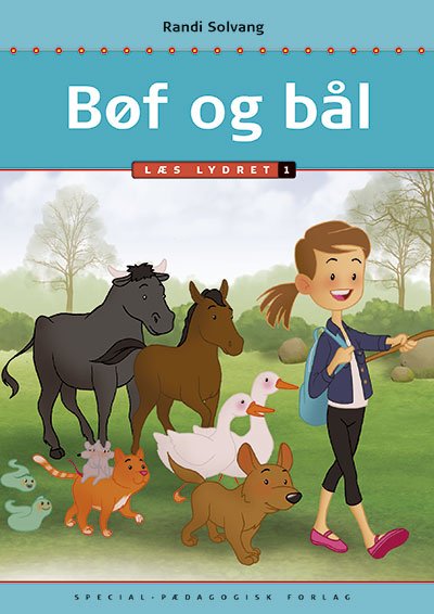 Cover for Randi Solvang · Læs lydret: Bøf og bål, Læs lydret 1 (Inbunden Bok) [0:e utgåva] (2017)