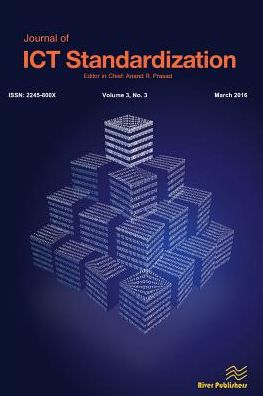Cover for Anand R. Prasad · Journal of Ict Standardization (Paperback Book) (2016)