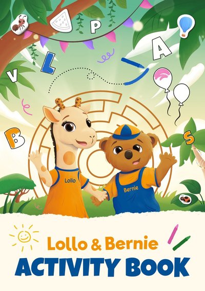 Cover for Melina Roy · Lollo &amp; Bernie: Activity Book (Paperback Book) (2025)