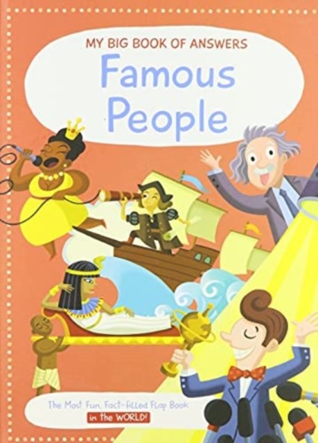 Cover for Famous People - My Big Book of Answers (Hardcover Book) (2021)
