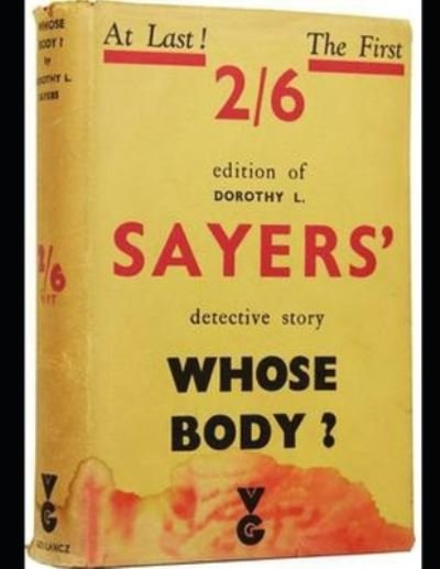 Cover for Dorothy L Sayers · Whose Body? Novel (Paperback Book) (2021)