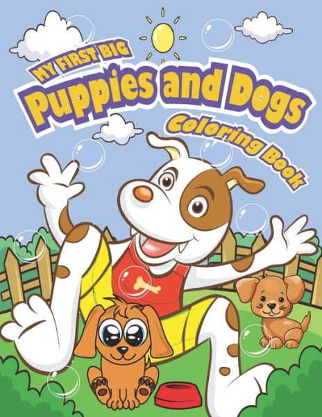 Cover for Youssef Magdy · My first puppies and dogs coloring book (Paperback Book) (2020)