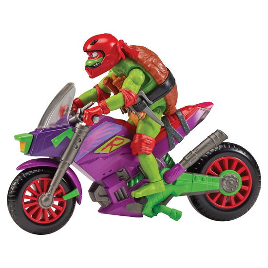 Cover for Turtles · Mutant Mayhem Dragon Motorcycle W Raphael (46-84306) (Leksaker)