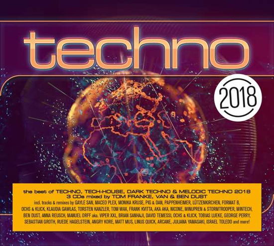 Various - Techno 2018 - Music - ZYX - 0090204523061 - January 26, 2018