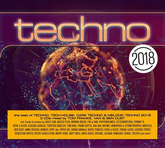 Cover for Techno 2018 · Various (CD) [Digipak] (2018)