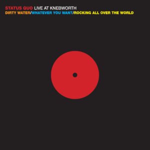 Cover for Status Quo · Live At Knebworth (LP) (2022)