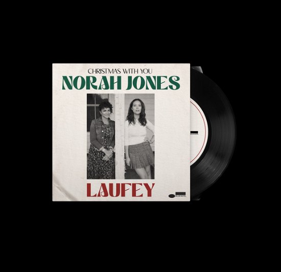 Cover for Jones,norah / Laufey · Christmas with You (7&quot;) (2023)