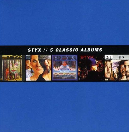 Cover for Styx · 5 Classic Albums (CD) [Box set] (2013)