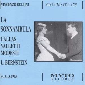 Cover for Maria Callas · Bellini: La Sonnambula (CD)