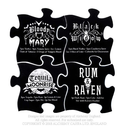 Cover for Alchemy · Alchemy: Gothic Cocktail (Shaped Coaster) (MERCH)