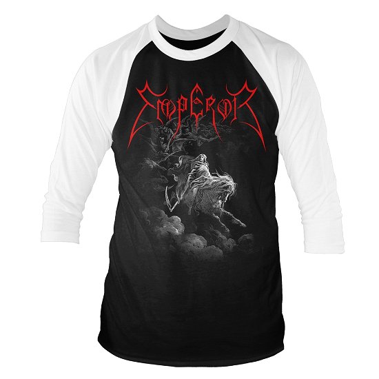 Cover for Emperor · Rider (Black / White) (Shirt) [size XXL] (2021)