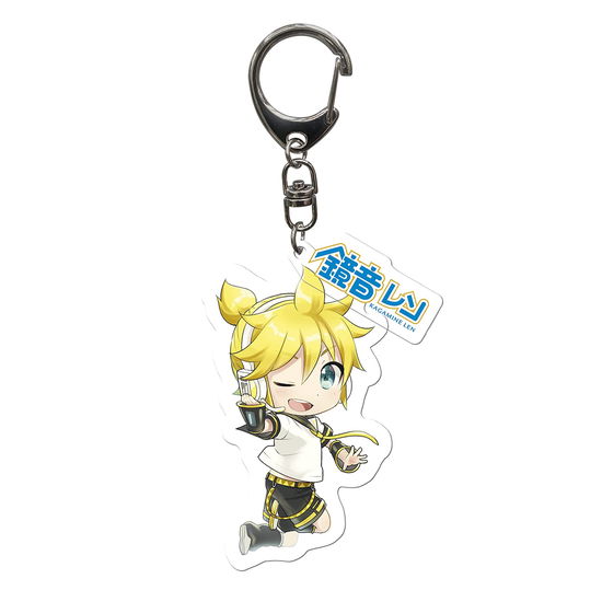 Cover for Keychain - Acrylic · Hatsune Miku - Kagamine Len Acryl Keychain with Ch (MERCH) (2024)